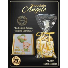 Angelo Chocolate İsim Yazılı Kuşak Sargılı Bebek Çikolatası