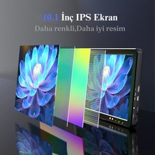 10.1 Inç HDMI Dijital Mikroskop 2000X Zoom 8 LED 20MP Tv Bilgisayar Destekli Mikroskop Elektronik