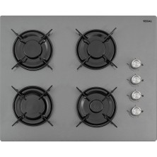 Regal Ao 65041 Gc 65 cm 4 Gözlü Gazlı Ankastre Ocak