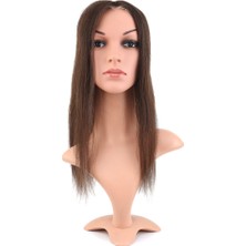 Ön Kısmı Ekstra Tül Koyu Kestane Baby Taban Tepelik / 13X14CM