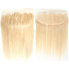 Front Lace Peruk Tepesi Platin Renk 14INCH