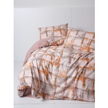 Flanel Nev Takımı Çift Kişilik Farida Kahve