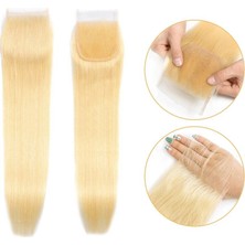Elma Shop Peruk Tepesi Platin Renk (Closure) 16INCH