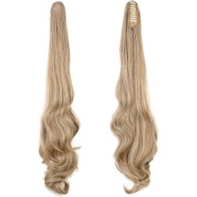 Nerm Tokalı Dalgalı At Kuyruğu / Karamel Platin Röfleli