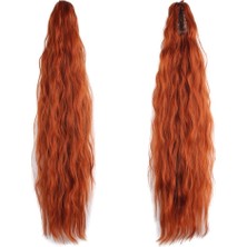 Nerm Tokalı Kabarık Dalgalı At Kuyruğu / Bakır