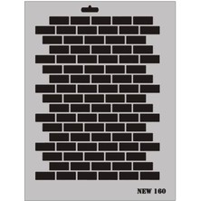 Rich New Seri N-160 Stencil 35X25 cm