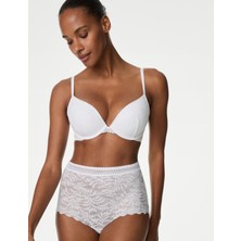 Marks & Spencer Flexifit:trade_mark: Dantel Detaylı Destekli Push Up Sütyen