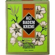 Bebak Acı Badem Kremi Kavanoz 30ML