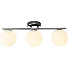 Zehra Beyaz Camlı Plafonyer Avize