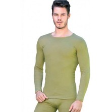 Bonbonetti Erkek Haki Termal Üst Uzun Kollu Içlik Fanila Thermal (Model NO-0126)