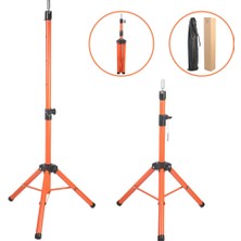 Kuaför Eğitim Mankeni Için Metal Tripod / Tcu + Taşıma Çantası