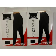 Bonbonetti Kadın Siyah Thermal Tayt