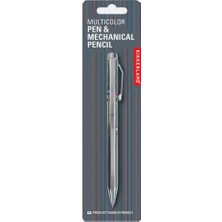 Kikkerland 3in1 Multifonksiyon Kalem Silver