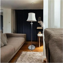 Yıldız Kristal Metal Kaplama Lambader