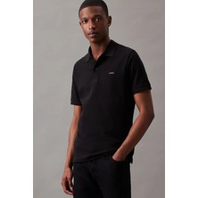 Erkek Stretch Pıque Slım Button Polo Polos