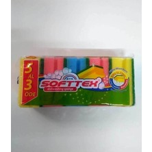 5'li Paket Bulaşık Süngeri, Pratik ve Hijyenik Temizlik Için Ideal