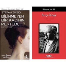 Bilinmeyen Bir Kadının Mektubu - Sırça Köşk Sabahattin Ali