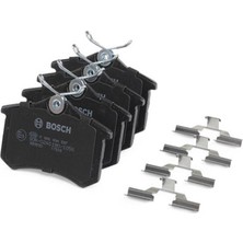 Fren Balatası Arka 15MM 307 308 Partner C3 C4 Berlingo Fluence Megane Caddy Golf Passat Cordoba