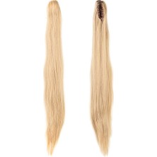 Feifei Tokalı Düz At Kuyruğu / Balköpüğü Beyaz Platin Röfleli