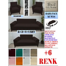 Baby Face Kumaş 3+2+1+1 Komple Giydirme Kanepe&çekyat, Bohem, Porto, Vb. Model Koltuk Kılıfı