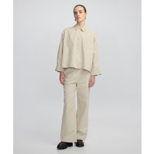 Ayarlanabilir Bel Wide Leg Fit Pantolon IW6250003055003