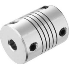 Çin KAP-810E ,M19X24MM Delik 8/10MM Alüminyum Esnek Kaplin