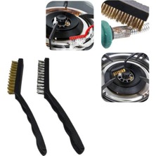 Plastik Saplı Pirinç Kaplı Bakır Çelik Tel Seti 2'li, Dayanıklı ve Kullanışlı Araç Seti