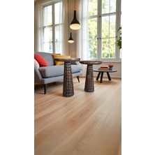 Simillo Home & Living 2’li Ceviz Mantar Sehpa Takımı – Doğal Ahşap Yan Sehpa Seti