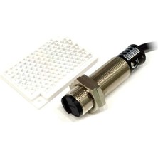 Autonics BR3M-MDT-P ,M18/3MT Pnp-No/nc 4-Kablo Reflektör Fotosel