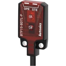 Autonics BTF15-BDTL-P ,KÜBIK/15MM Pnp-No 3-Kablo Cisim Fotosel