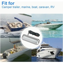 Sareli Marine 42 LED Mavi Su Altı Aydınlatma Lambası Sualtı