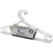 6 Parça  Royal Kristal Elbise Askı (4915)