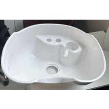 Kuaför Saç Yıkama Plastik Lavabo Seti Mekanizma ve Sifon Dahil Full Set
