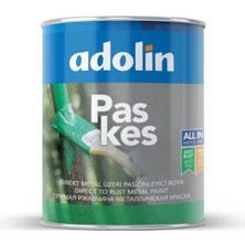 Adolin Paskes Boya Direkt Pas Üstü Metal Boyası RAL 1023 Trafik Sarı 0.75 lt