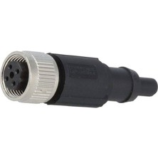 Zhong M12PG-B4A ,M12/4-PIN B-Code Düz Dişi Soket