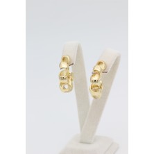 Stil Incisi/xupıng Jewelry Örgü Halka Model Küpe