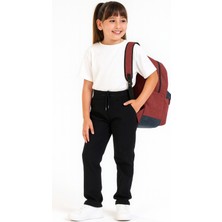 Giyicem Kız Çocuk Beli Ipli Kahverengi Kaşkorse Pantolon %100 Pamuk 4 Cep ile Şık Tasarım