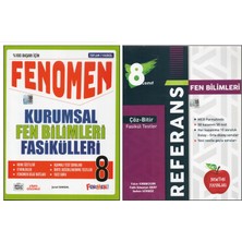 Fenomen 8.sınıf Fen Bilimleri Kurumsal Fasikülleri+Newton Referans Fen Bilimleri (2 Kitap)