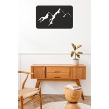 Sıerra Dağ Ahşap Mdf Duvar Dekorasyon Ürünü 30X48 cm