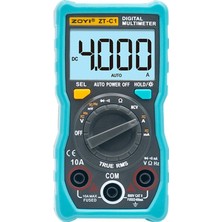Zoyı Zt-C1 Mini Cep Tipi True Rms Dijital Ölçü Aleti (4915)