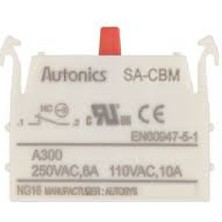 Autonics Sa-Cbm ,kontak-1k M22 Buton Yedek Kontak