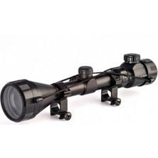 Nikula 3-9X50 Zoomlu Dürbünü Kırmızı Yeşil Işik Çelik Gövde