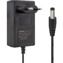 9 Volt - 2 Amper 5.5*2.5 Uçlu Yerli Üretim Plastik Kasa Priz Tipi Kutusuz Adaptör (4915)