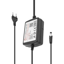 12 Volt - 1 Amper - 12 Watt Masaüstü Iki Ucu Kablolu Adaptör 5.5*2.5 Uç (4915)