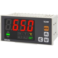 Autonics TC4W-24R ,96X48MM 110V..220VAC PT100/TC Röle/ssr Isı Kontrol