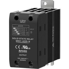 Autonics SRPH1-A260 ,1-FAZ/220VAC/60A 4..20MA Soğutuculu Dc-Ac Ssr