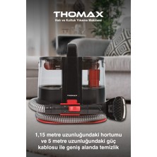 Thomax  DMW001A Halı Yıkama Makinesi Kırmızı