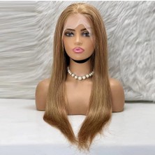 Colezium Düz Front Lace Gerçek Tül Peruk / Balköpüğü / 70/75 cm