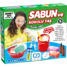 Ca Games Sabun ve Kokulu Taş 8+ Yaş Çocuklar Için Eğlenceli ve Eğitici Deney & Bilimsel Seti