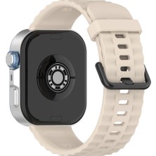 Huawei Watch Fit 4/fit 4 Pro/fit 3 Kordon Silikon Dalga Desen Şerit Kordon 23 (Fit/fit2 Uyumlu Değildir)